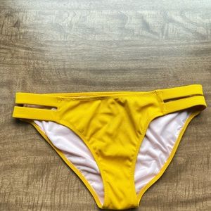 Yellow bikini bottoms